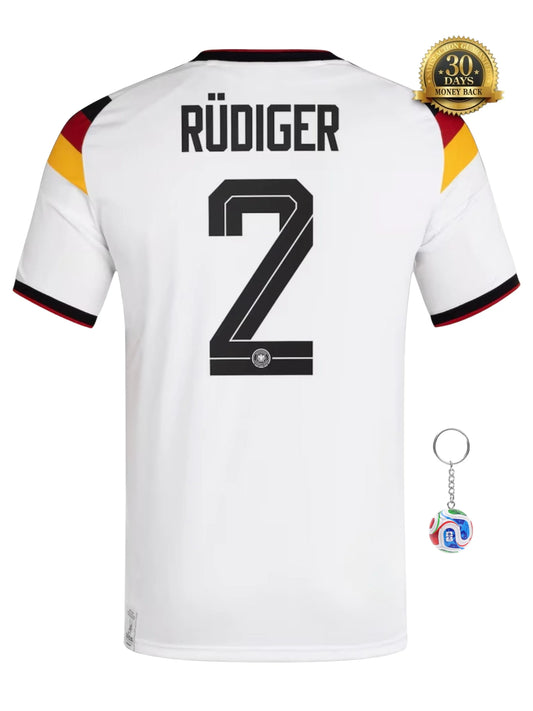 Germany World Cup 2026 Jersey #2 RÜDIGER