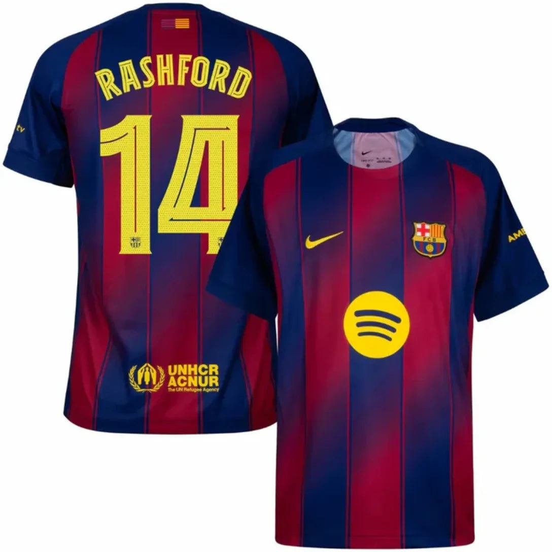 Kit 3 Fan Jerseys Barcelona Home,Away e Third 2025/26