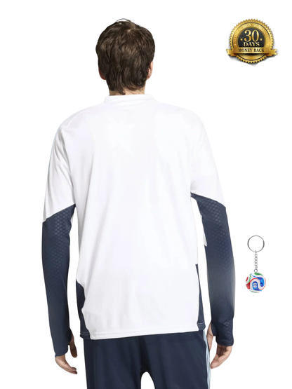 Argentina World Cup 2026 Half-Zip Training Suit Set White