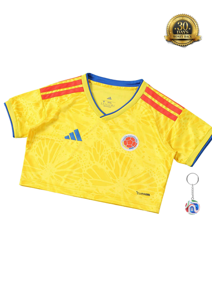 Colombia World Cup 2026 Cropped - Women's
