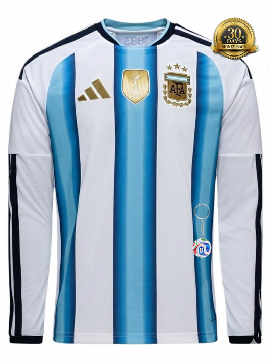 Argentina World Cup 2026 Jersey Player Version - Long Sleeve