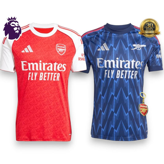Combo Arsenal Home + Away Jerseys 2025/2026