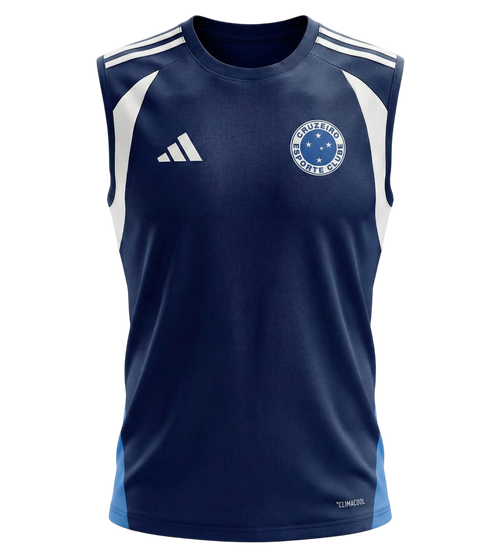 Cruzeiro  Adidas 26/27 Training Jersey, Dark Blue - Fan Version