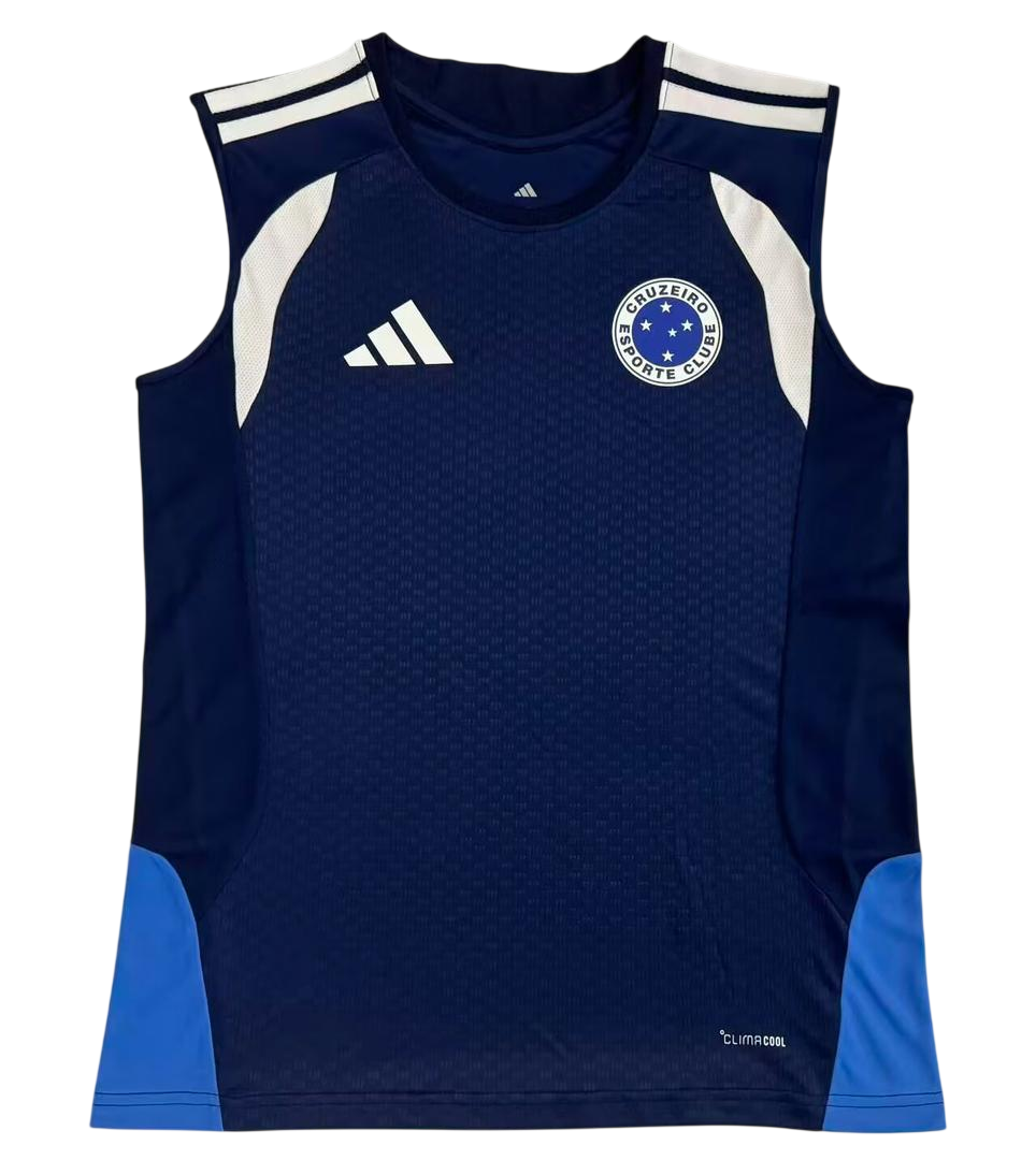 Cruzeiro  Adidas 26/27 Training Jersey, Dark Blue - Fan Version